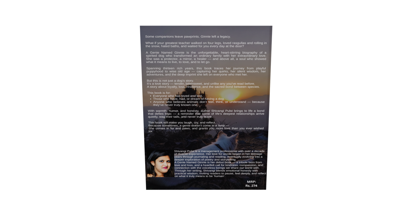 A Genie Named Ginnie- Biography of a Dog