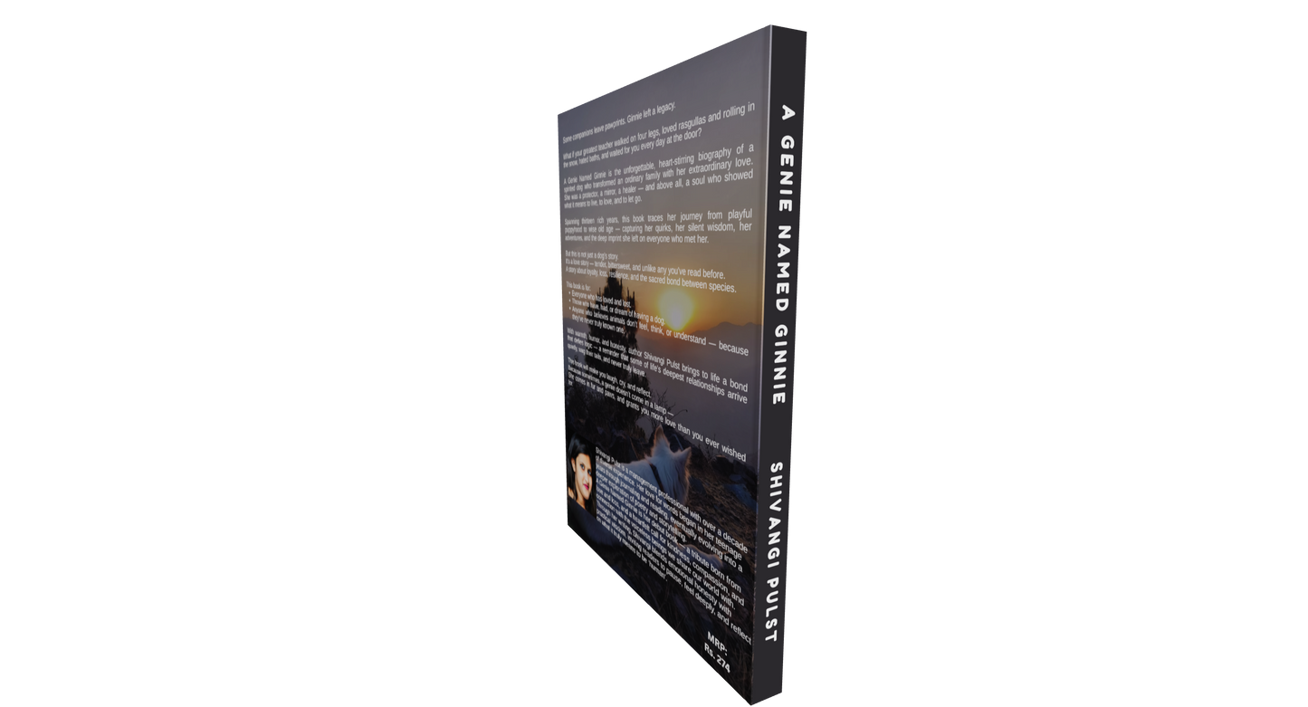 A Genie Named Ginnie- Biography of a Dog